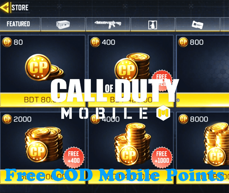 Free COD Mobile Points - Get Free Call of Duty Mobile Points Freely