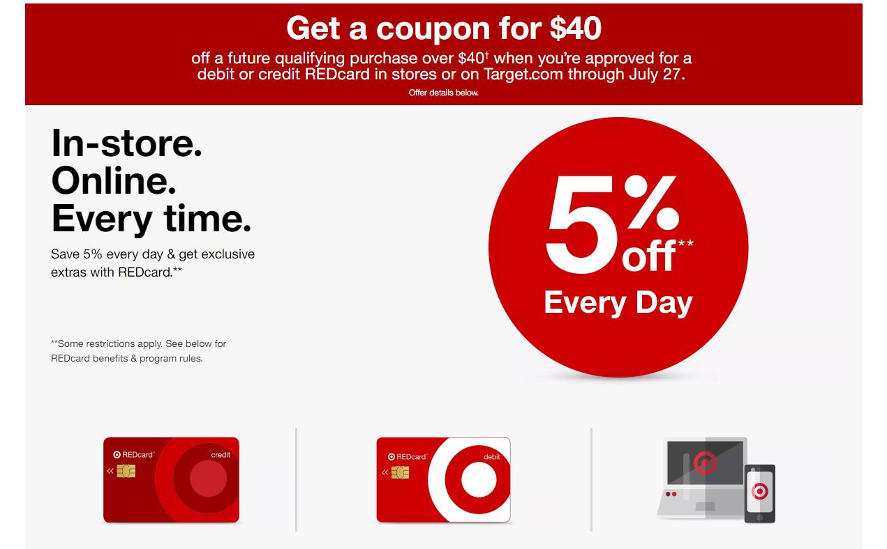 RedCard - How to Order the Target Debit Card Online