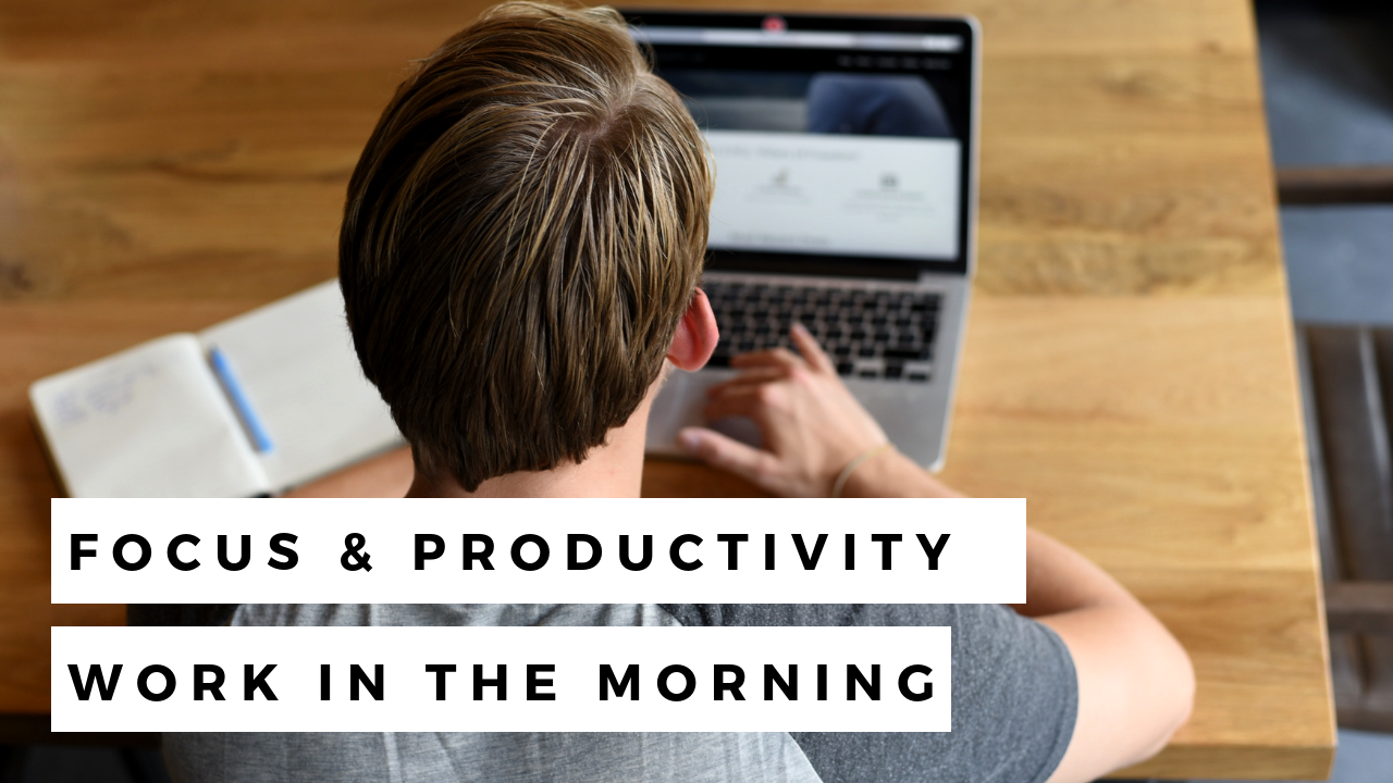 These Tips Will Help with Productivity in the Morning
