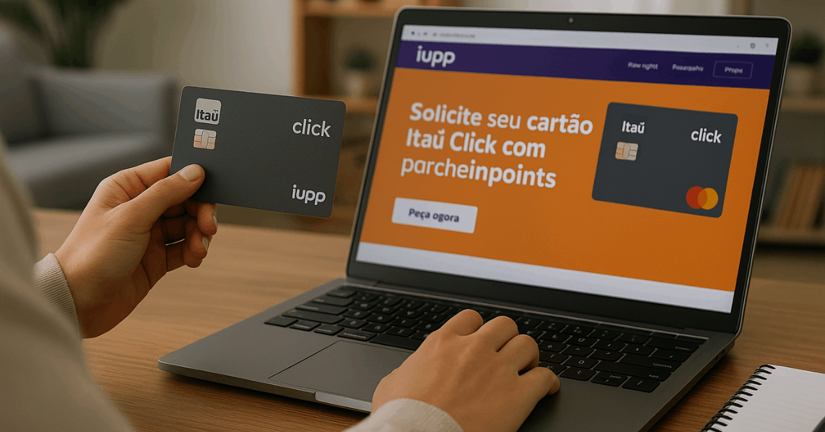 Itaú Click Card: Discover How to Apply for the Card with iupp Points