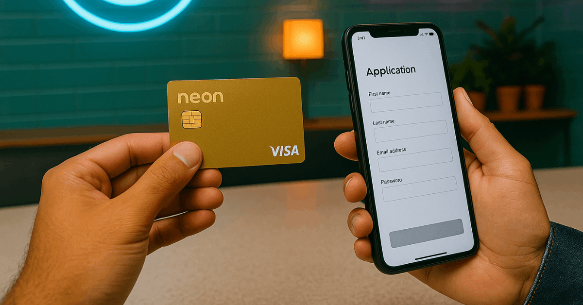 Neon Visa Gold Card: See How to Apply for a Digital, Modern, No-Annual-Fee Card
